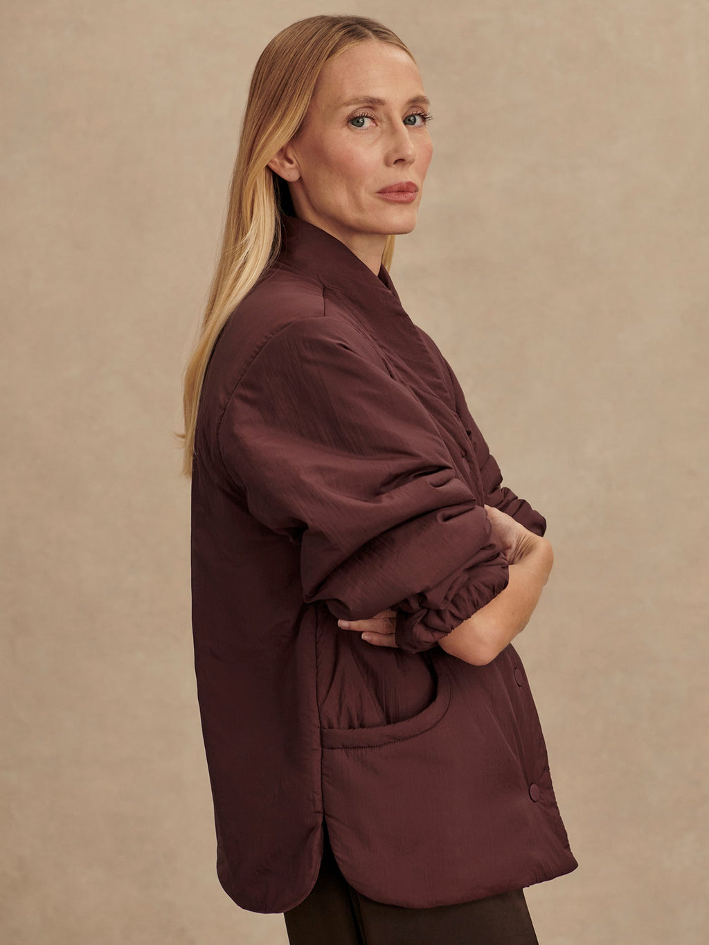 Varley Tilley Light Padded Jacket - Decadent Chocolate