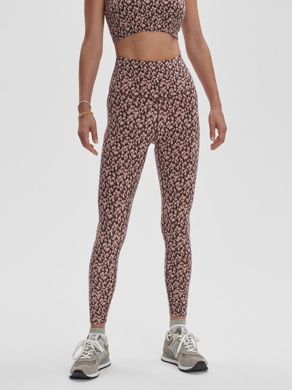 Varley Super High Rise Legging 25 - Deep Mauve Petal