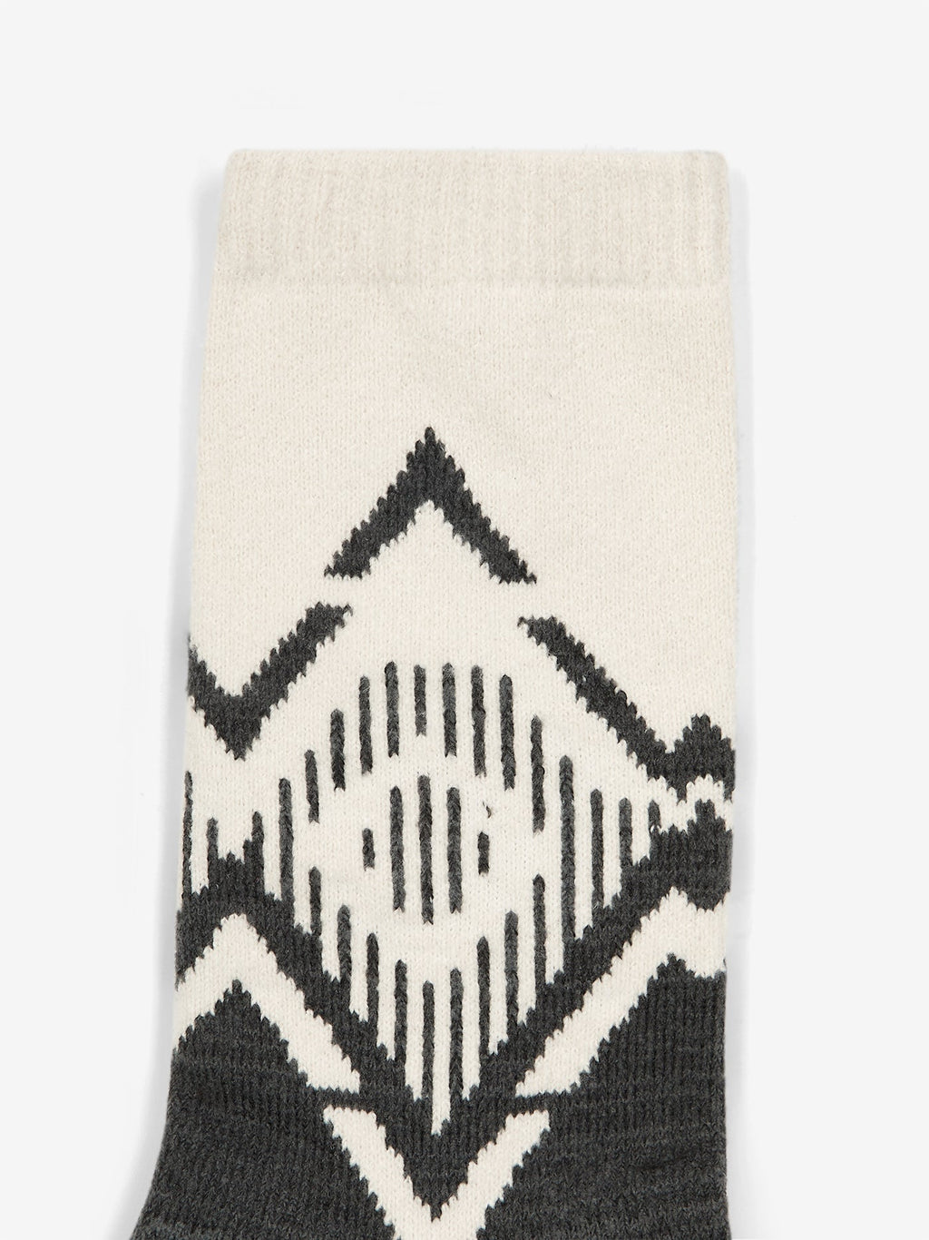 Varley Erica Jacquard Knit Sock - Charcoal Marl