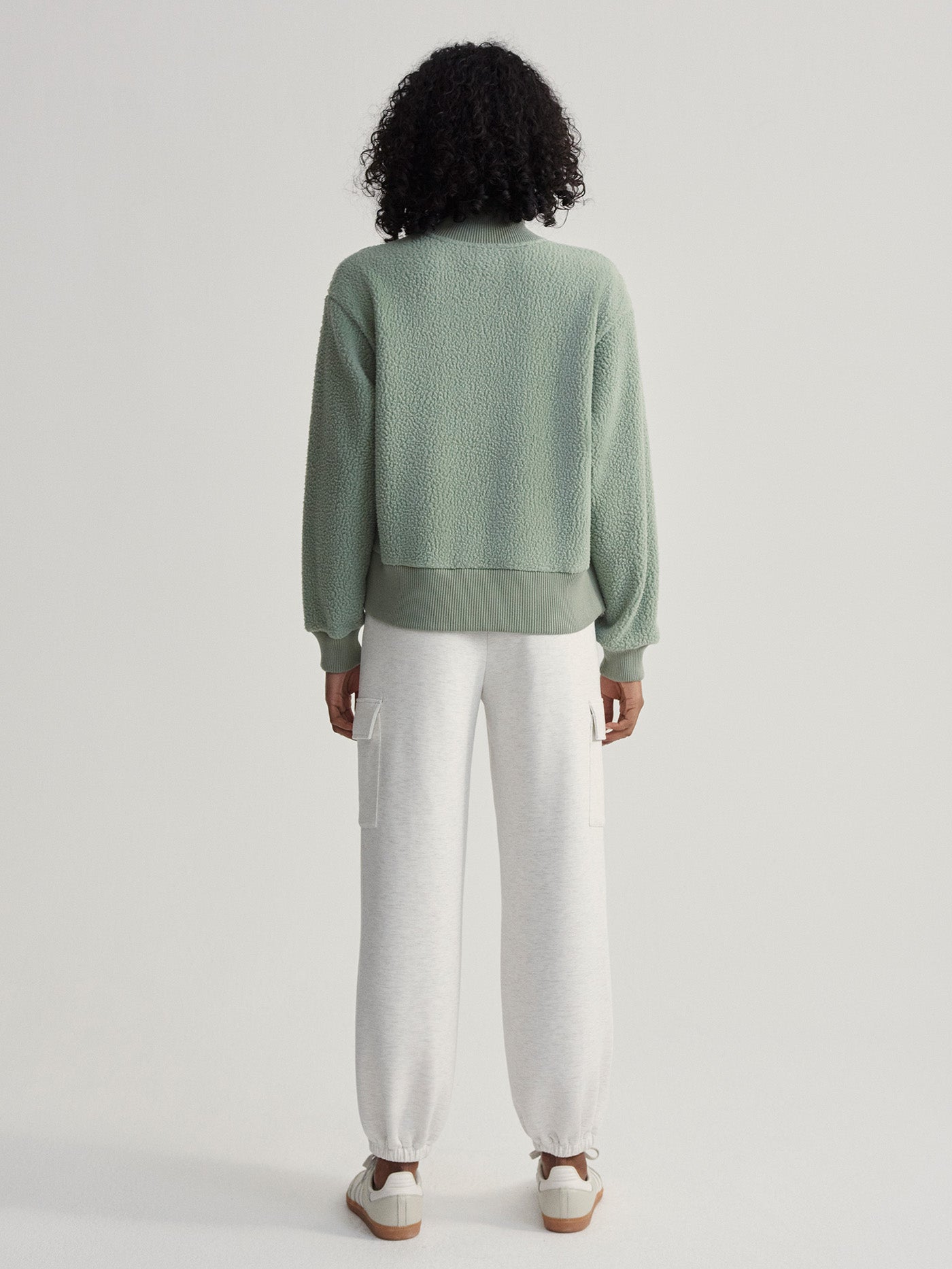 Varley Roselle Half Zip Fleece - Lily Pad