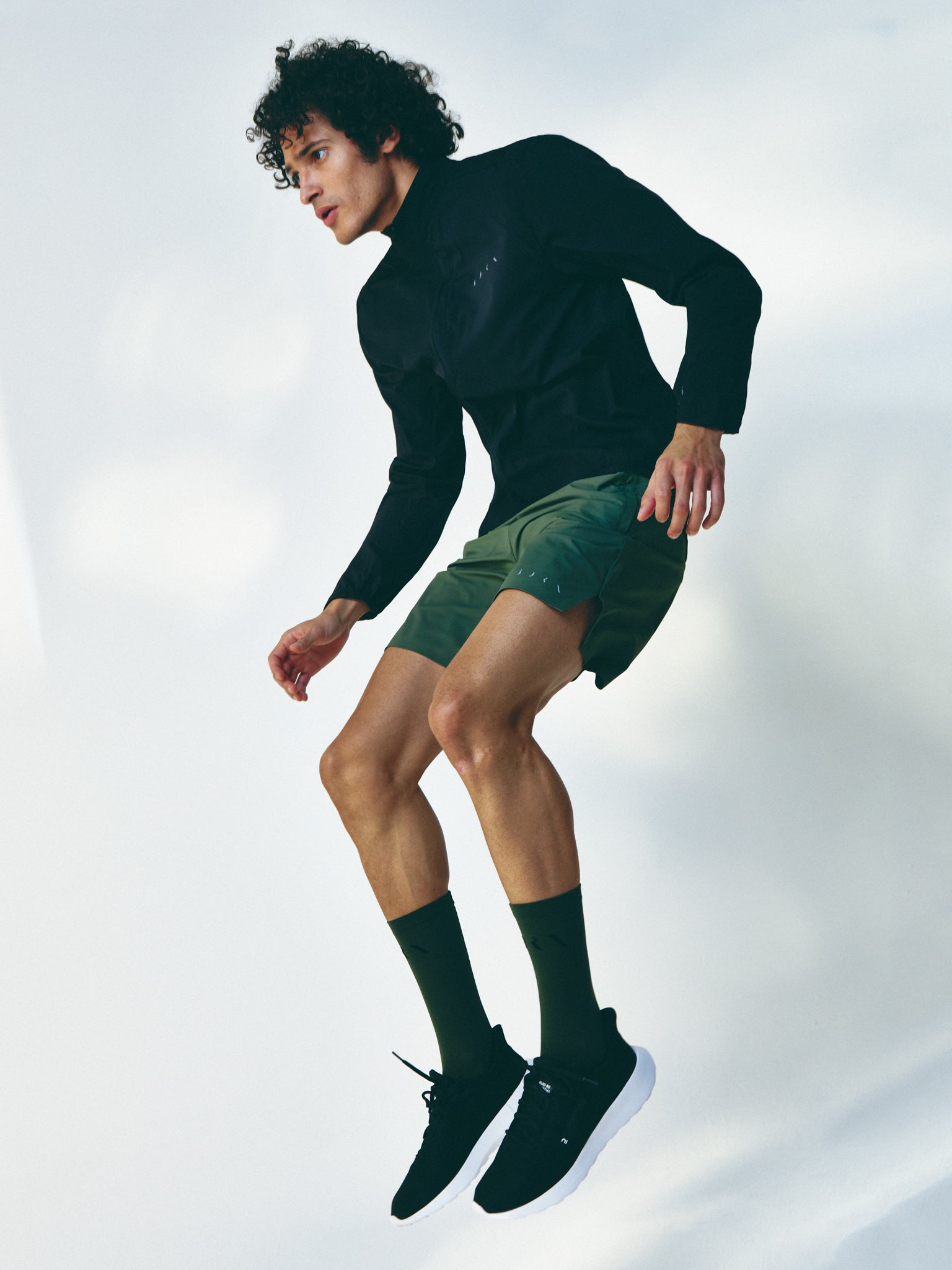 Born Living Yoga Orinoco Short - Swamp Green