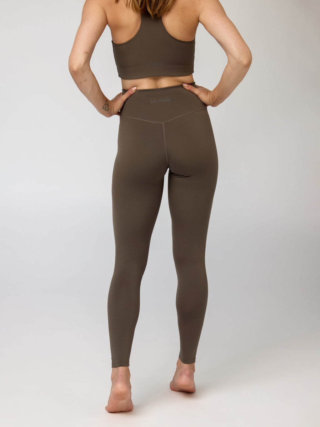 Girlfriend Collective Float High Rise Legging - Mink