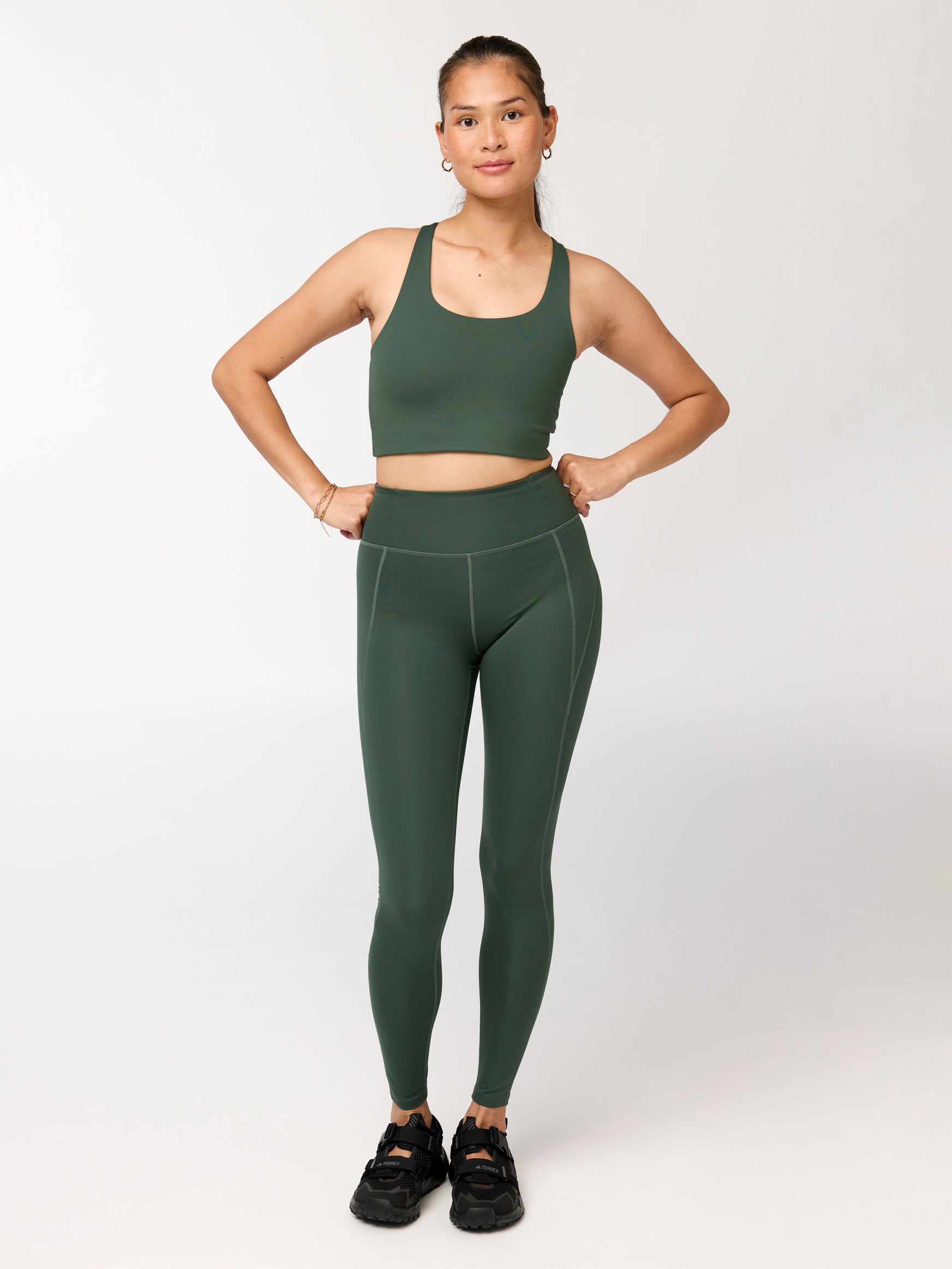 Girlfriend Collective Paloma Bra - Jungle