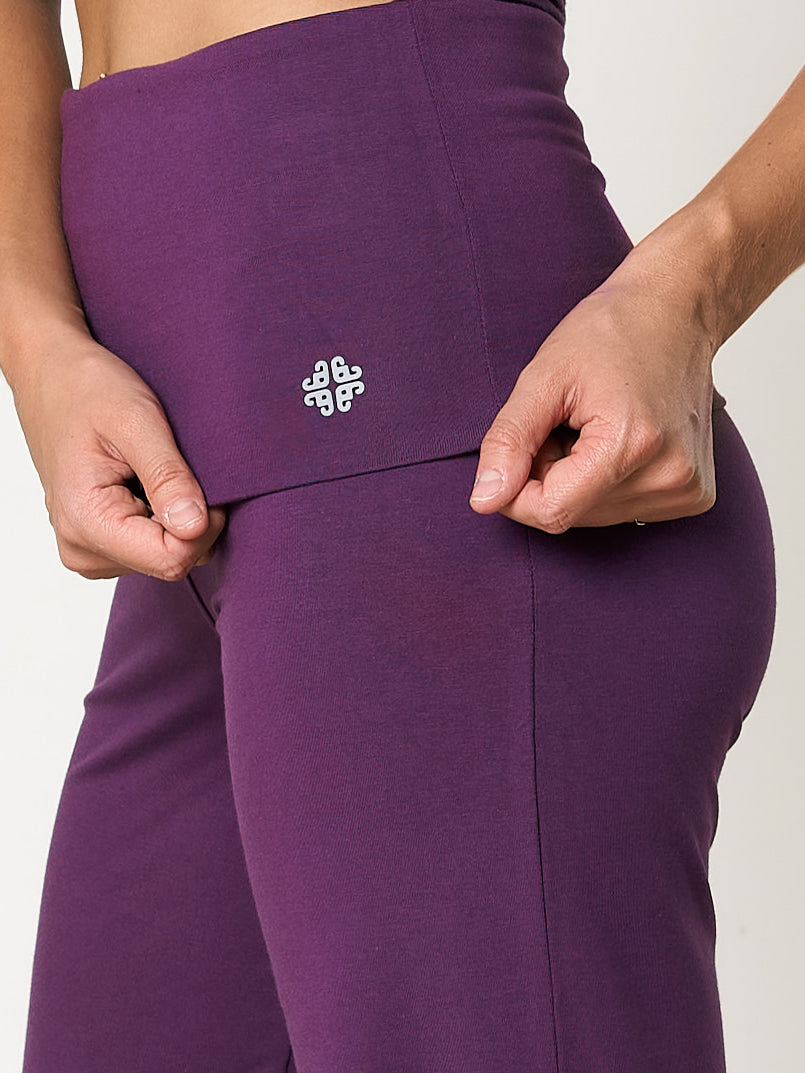 Gossypium Aspire Harem Pants - Grape