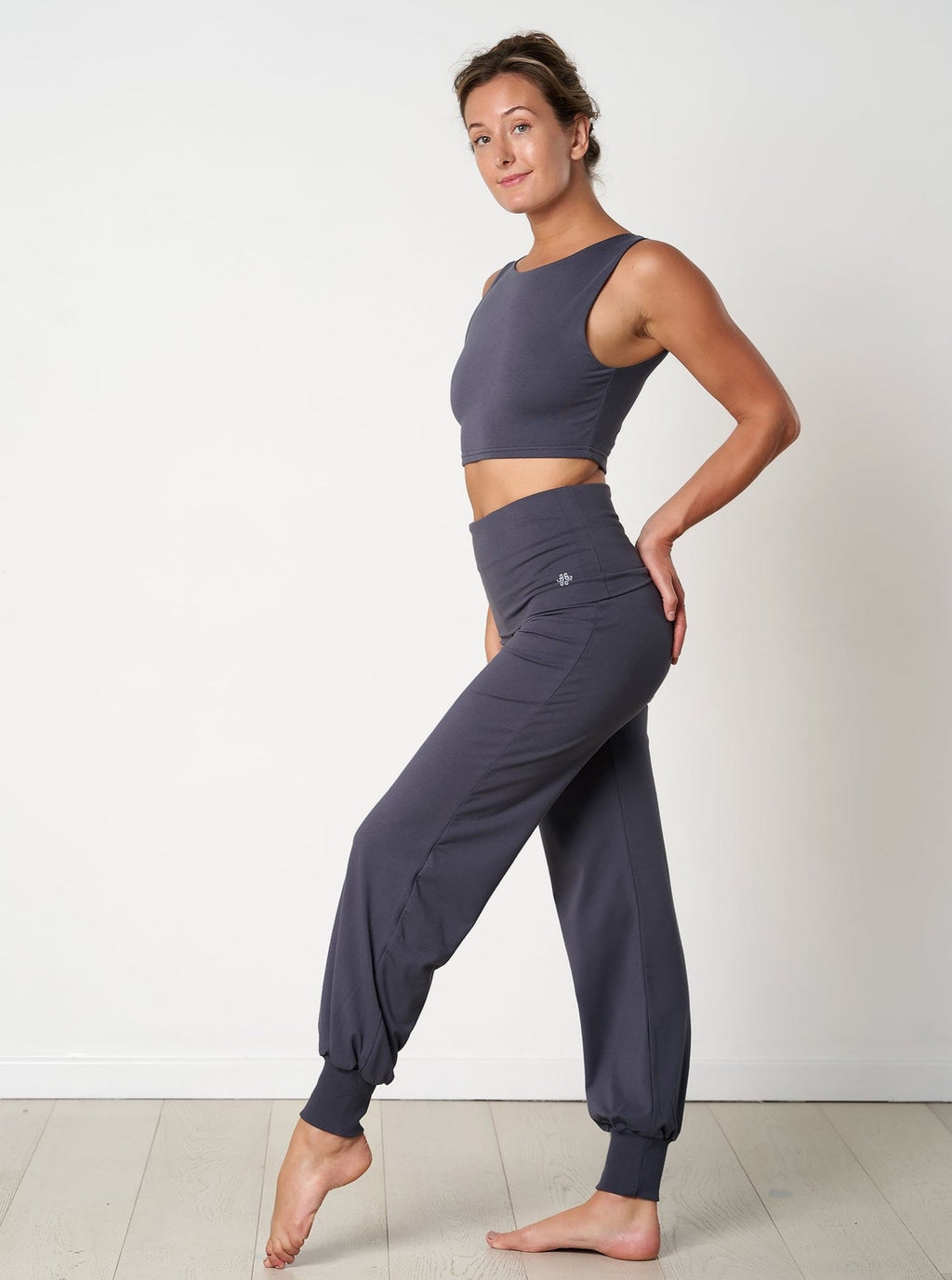 Gossypium Aspire Harem Pants - Ash Grey
