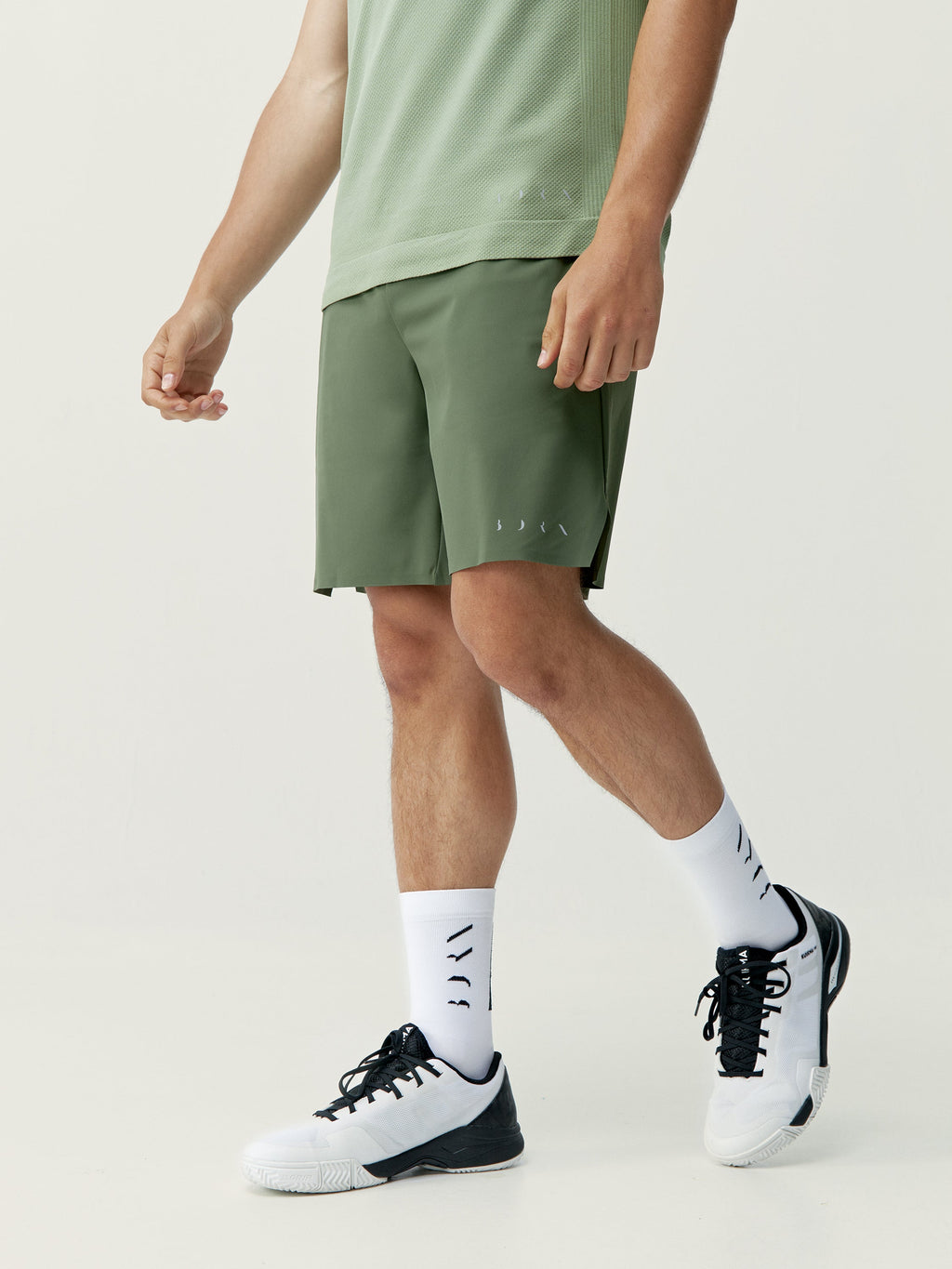 Born Living Yoga Orinoco Short - Swamp Green