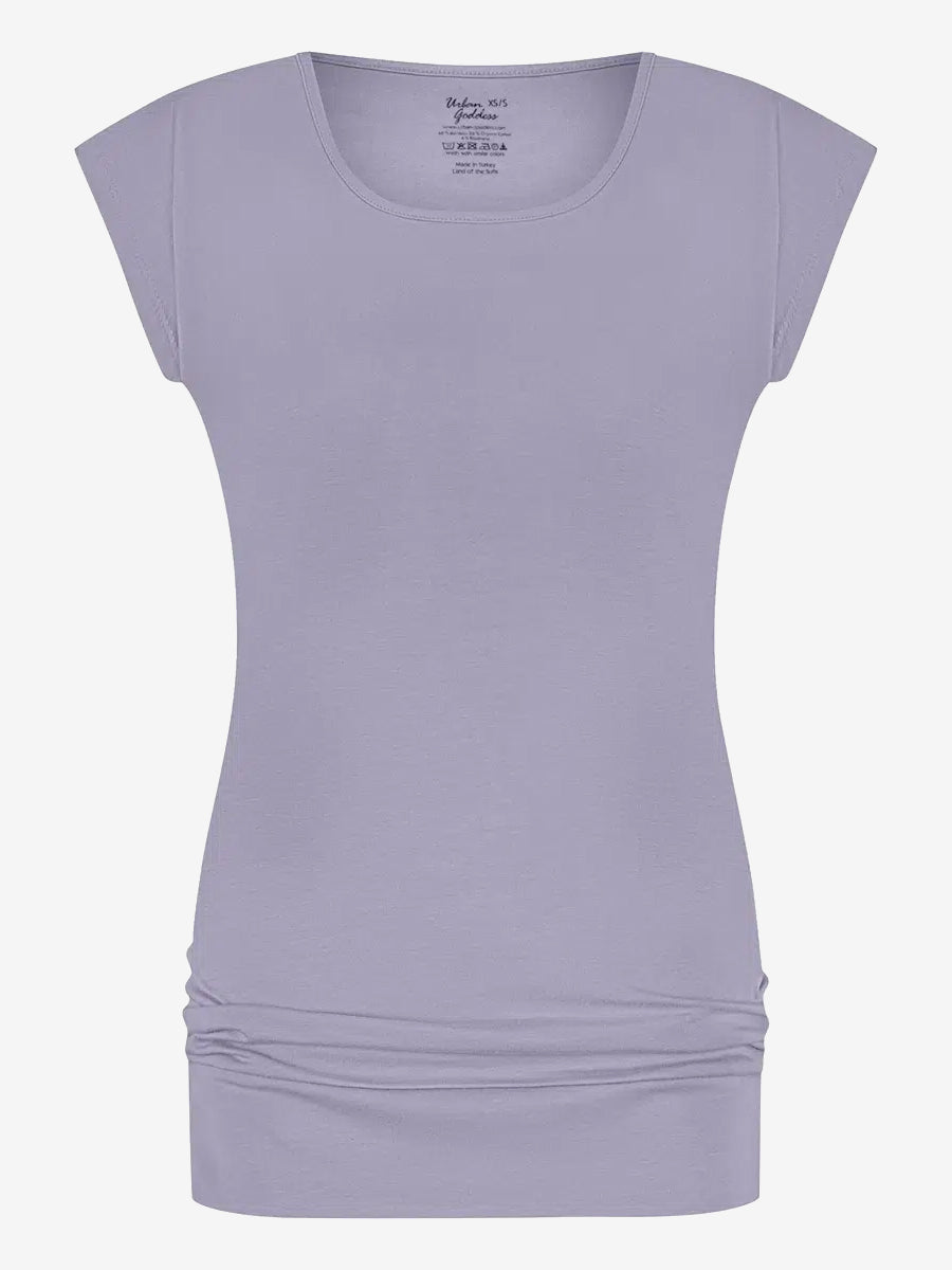 Urban Goddess Asana Yoga Tee - Lilac