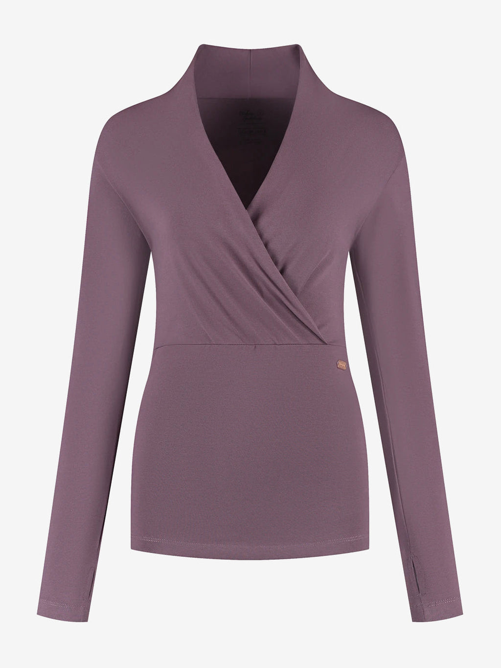 Urban Goddess Ishtar Long Sleeve Yoga Top - Berry