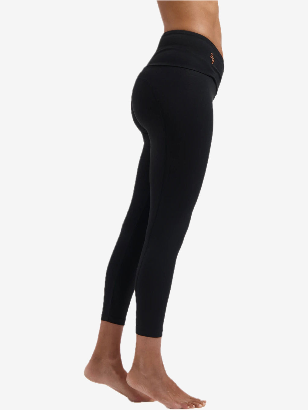 Urban Goddess Sati 7/8 Yoga Leggings - Onyx Black