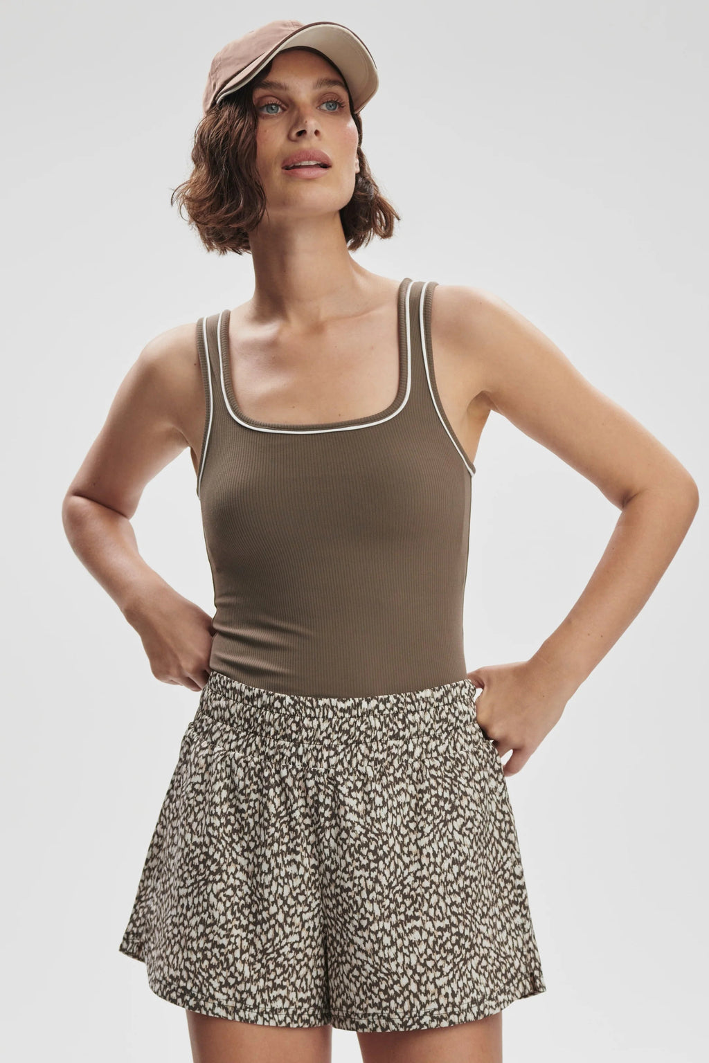 Varley Kallin Running Short 3 - Mottled Feather