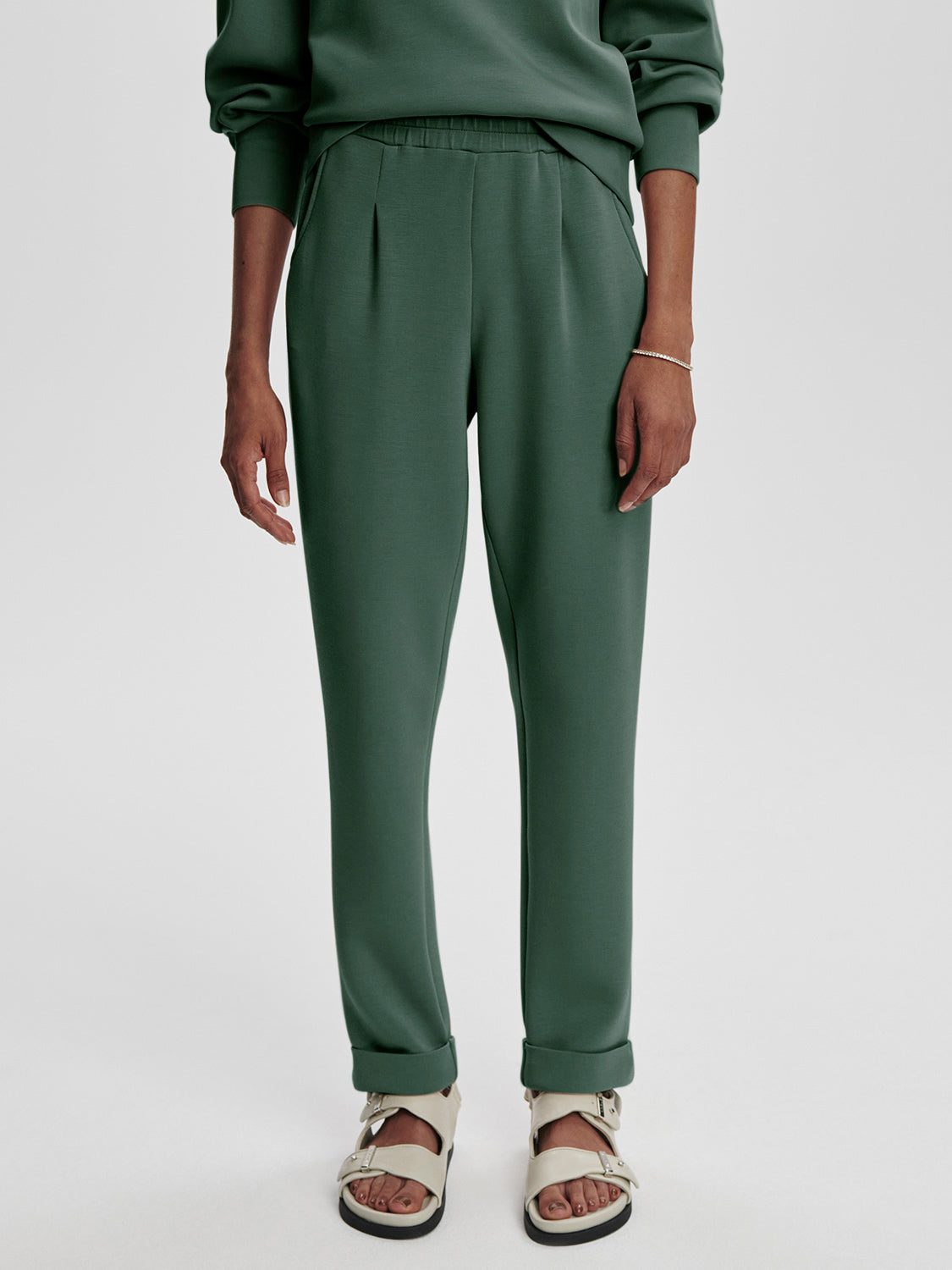 Varley The Rolled Cuff Pant 25 - Cilantro