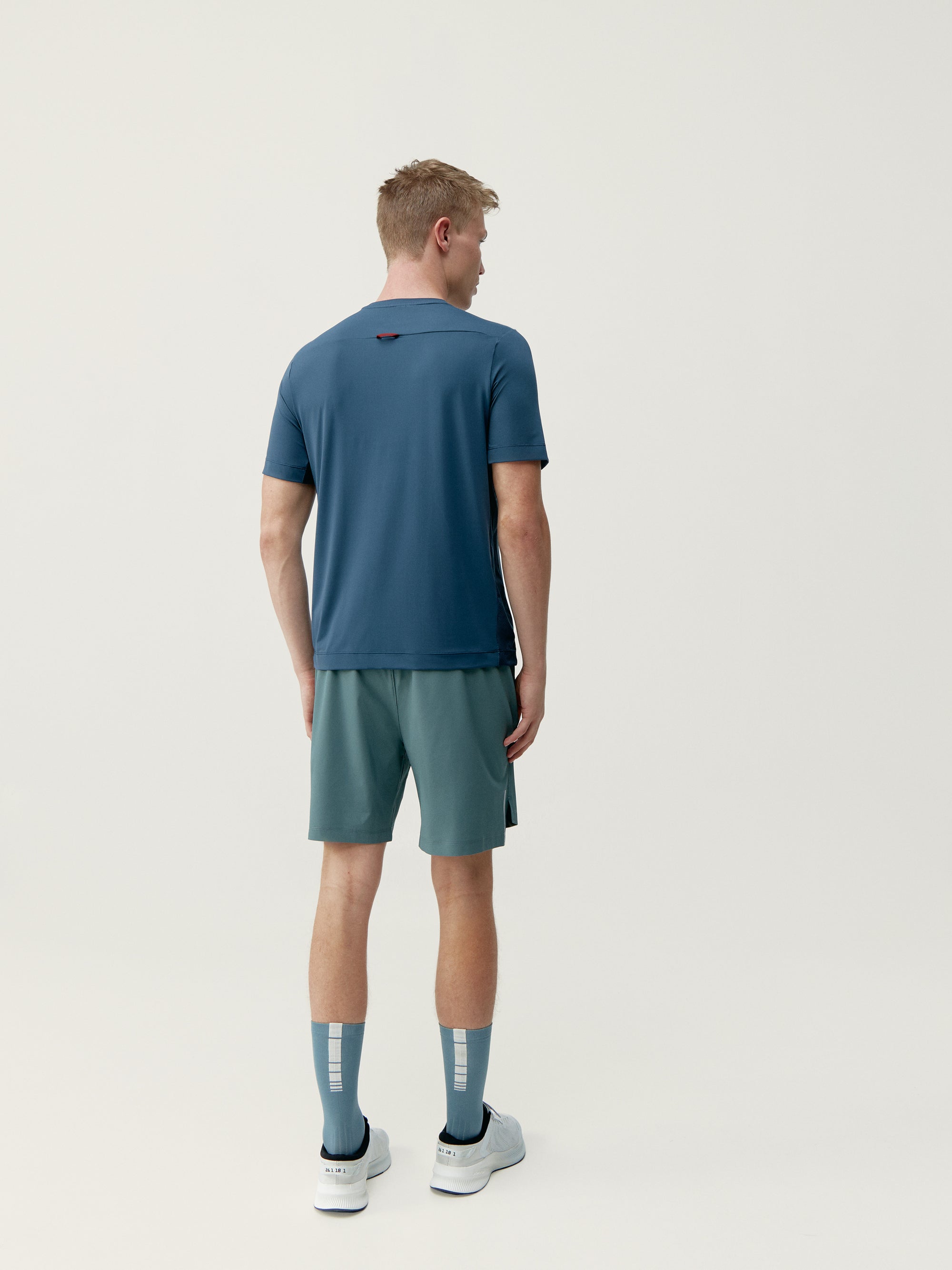 Born Living Yoga Volta T-Shirt -Denim