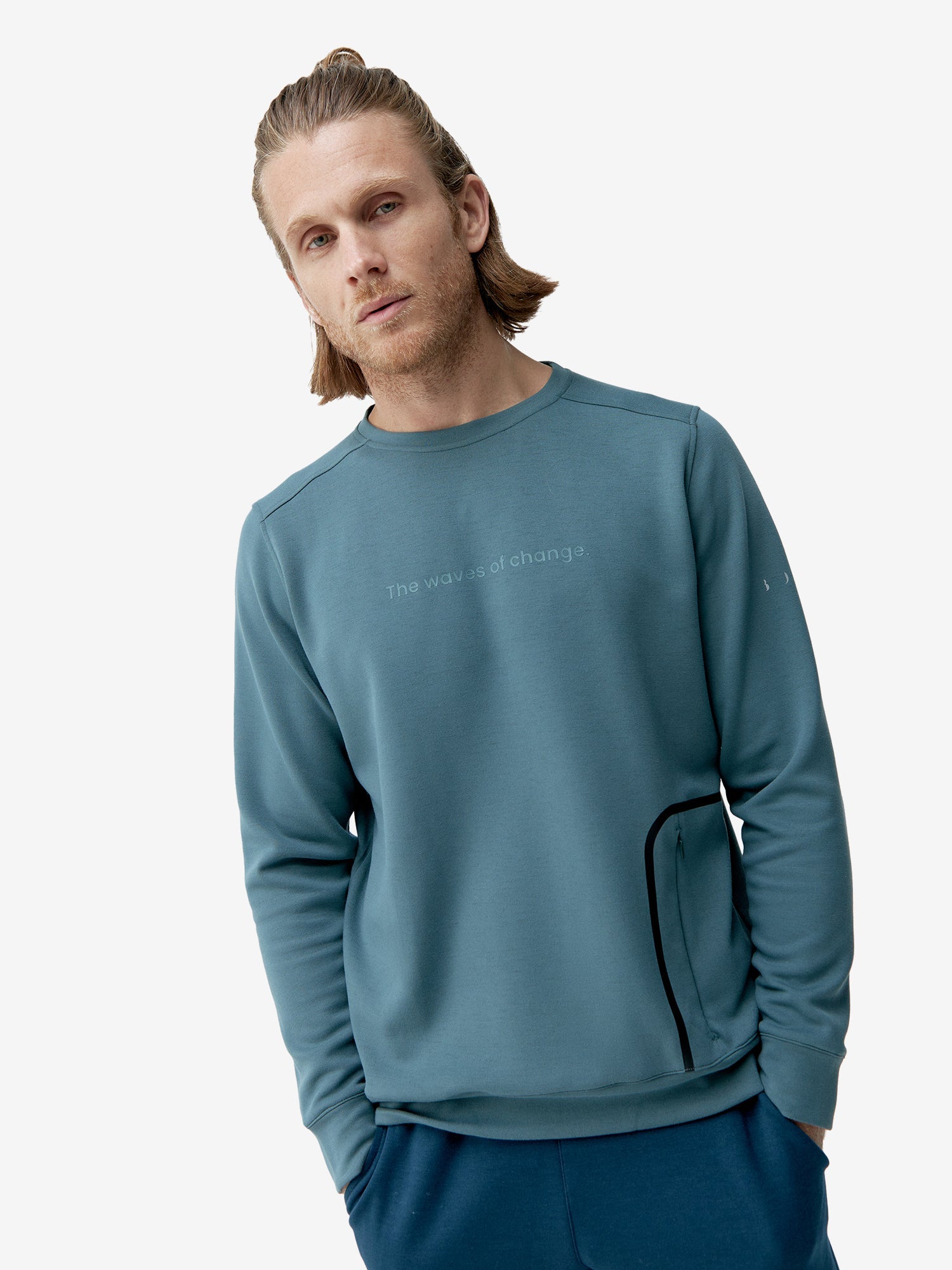 Born Living Yoga Yangtse Sweatshirt - Grey Green