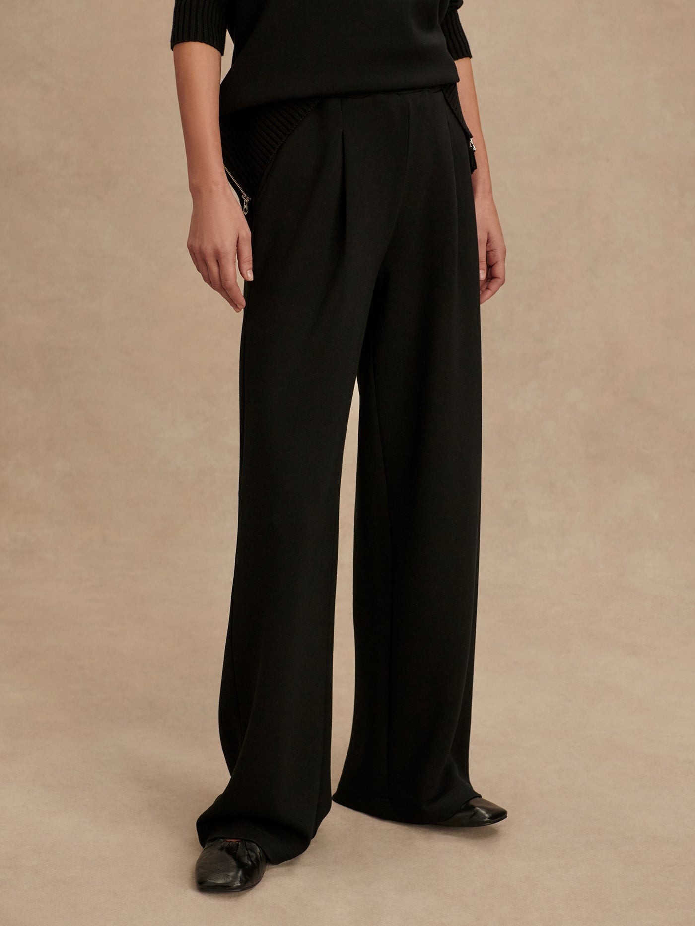 Varley The Extra Wide Leg Pant 29.5 - Black