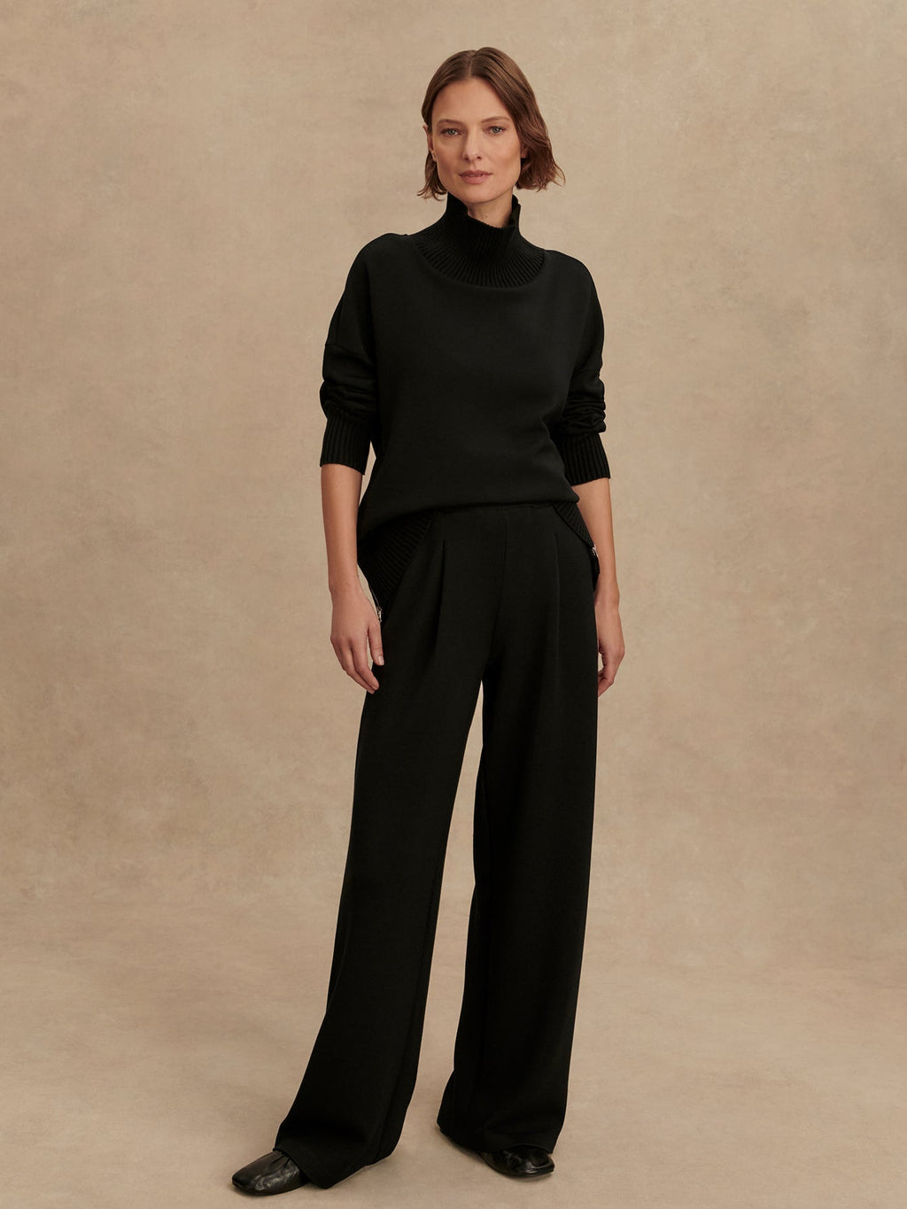 Varley The Extra Wide Leg Pant 29.5 - Black