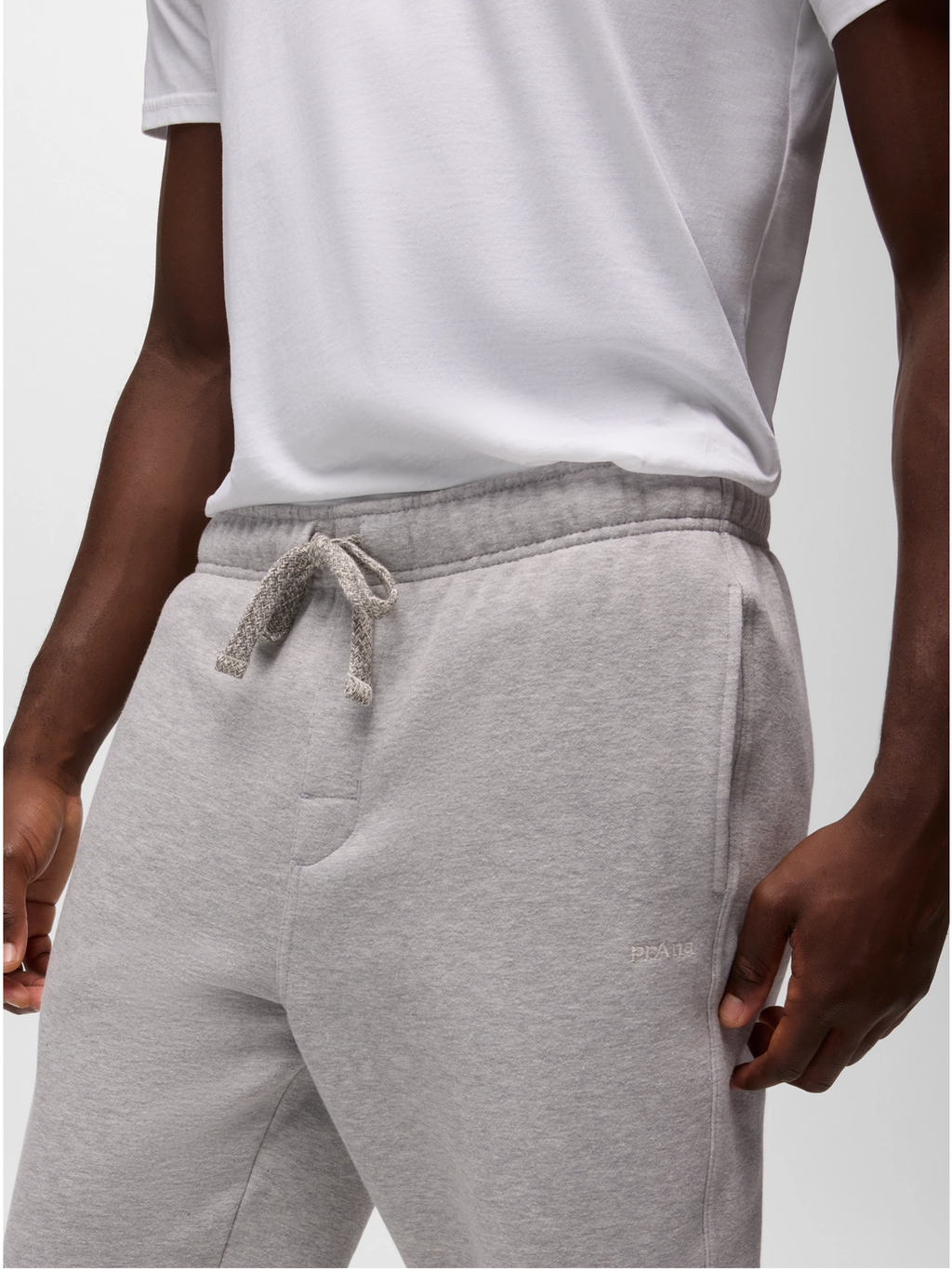 prAna Everyday Fleece Sweatpant - Heather Grey