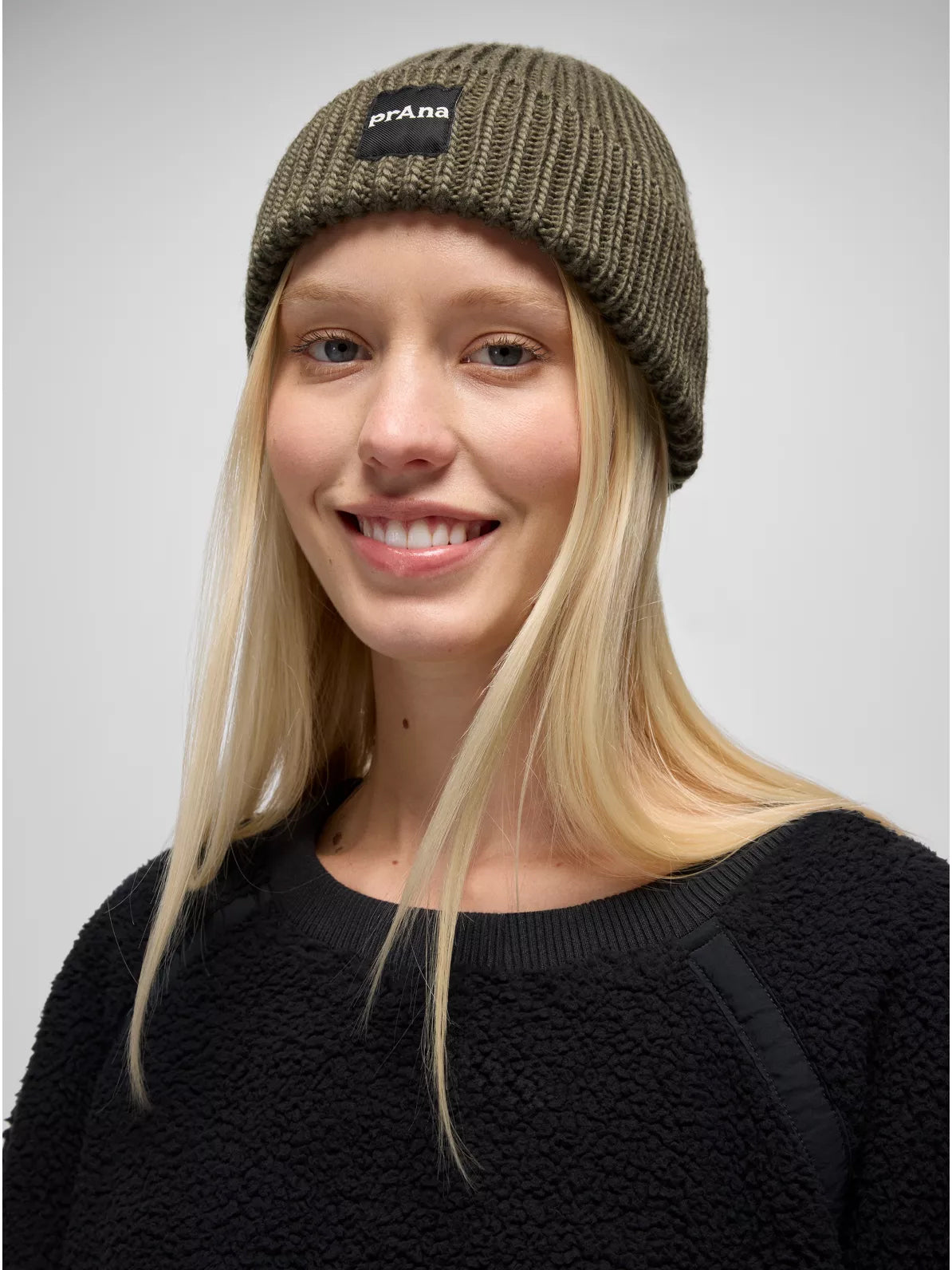 prAna Logo Beanie - Pistachio