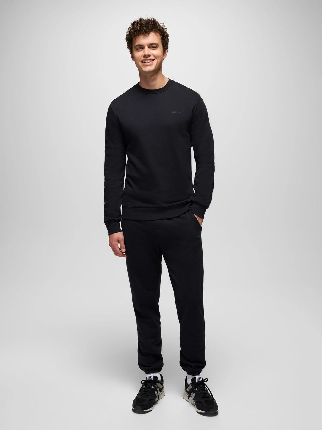 prAna Everyday Fleece Crew Sweatshirt - Black