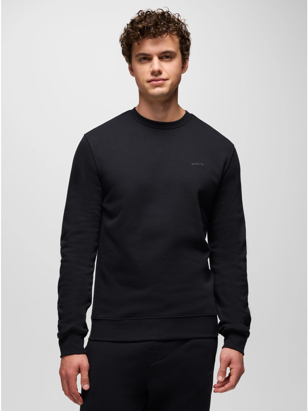 prAna Everyday Fleece Crew Sweatshirt - Black